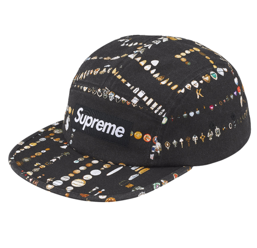 Boné Supreme SS26 "Mike Kelley" Preto