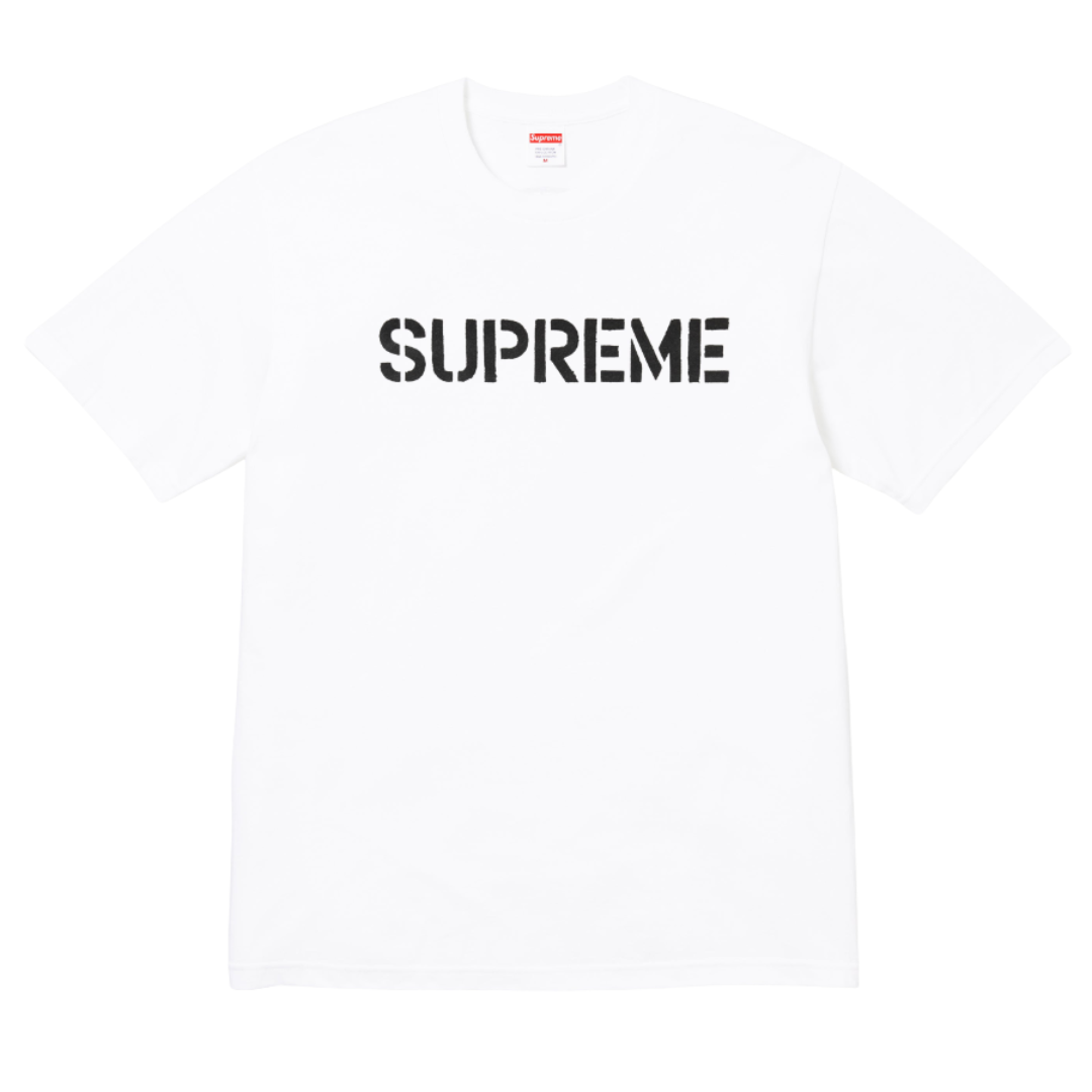Camiseta Supreme SS26 "Hard" Branco