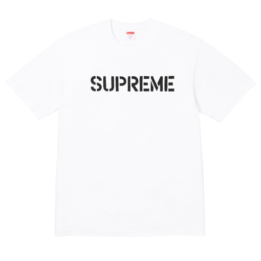 Camiseta Supreme SS26 "Hard" Branco