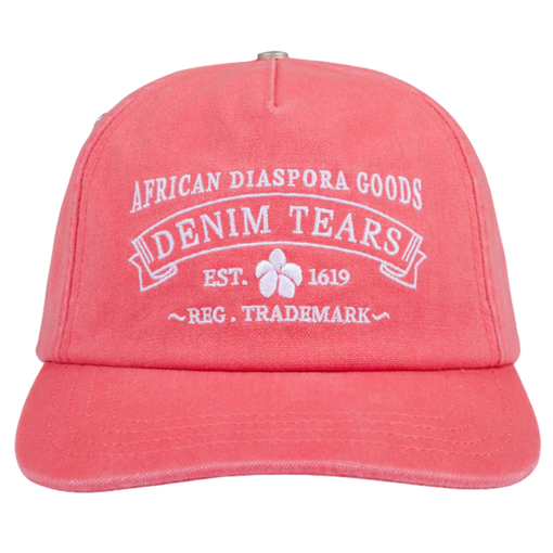 Boné Denim Tears ADG "Coral" Rosa Coral