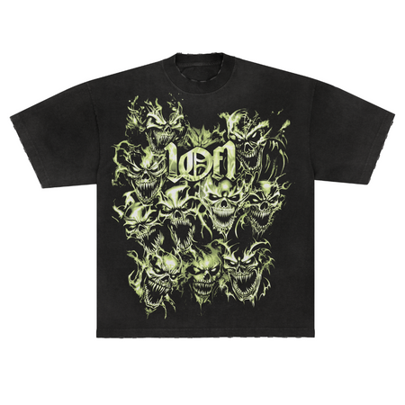Camiseta Exclusiviist 1of1 Back From the Realm (Stay Fly 2025) "Black/Green" Preto/Verde