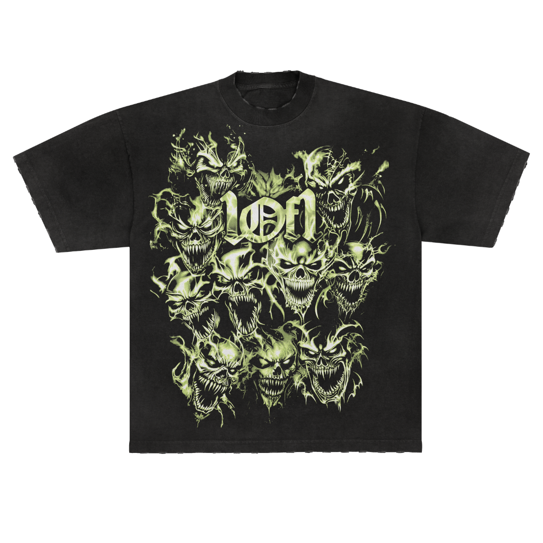 Camiseta Exclusiviist 1of1 Back From the Realm (Stay Fly 2025) "Black/Green" Preto/Verde