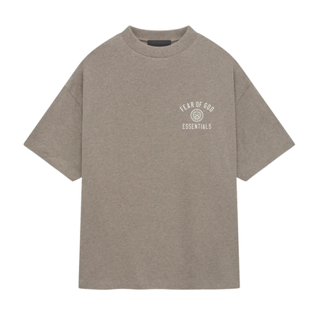 Camiseta Essentials Fear of God Jersey Crewneck FW24 "Heather Grey" Cinza