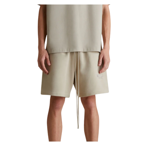 Shorts Fear Of God Essentials "Fleece Timber" Bege