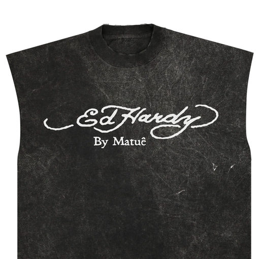 Regata Ed Hardy x Matue By Matue "Grey "Cinza Estonado