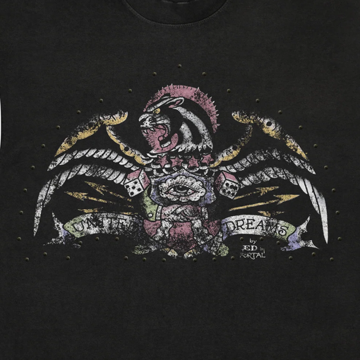 Regata Ed Hardy x Matue Until Dreams "Black" Preto