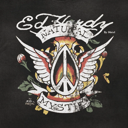 Regata Ed Hardy x Matue Natural Mystic "Black" Preto