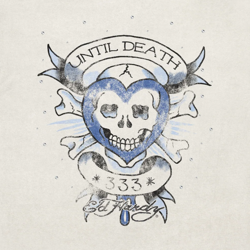 Regata Ed Hardy x Matue Until Death "Off-Whitre" Branco