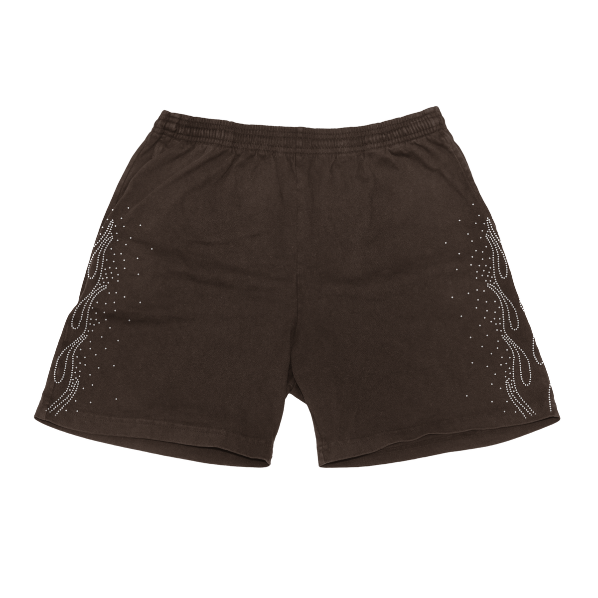 Shorts 1of1 Exclusiviist "Gemstone" Marrom