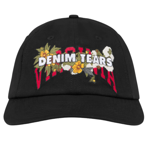 Boné Denim Tears Virginia "Black" Preto