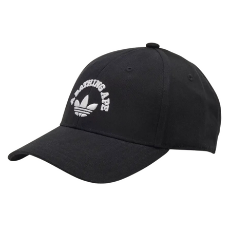 Boné Bape x Adidas SSTR Pack Baseball "Black" Preto