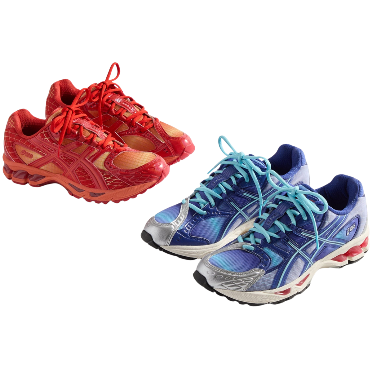 Tênis Kith x Capcom x Asics Marvel vs. Capcom Collection Gel-Nimbus 10.1 Double Box "Iron Man vs. Mega Man" Miulticolorido