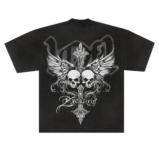 Camiseta Exclusiviist 1of1 H1dden Angels "Black" Preto