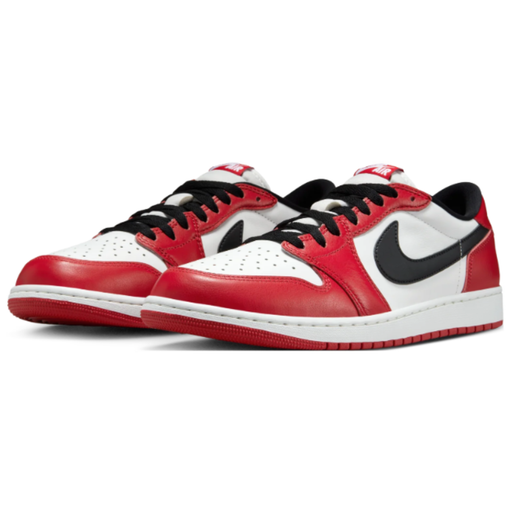 Tênis Nike Air Jordan 1 Retro Low OG "Chicago 2025" Vermelho/Branco/Preto