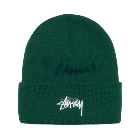 Touca Stussy "Cuff Stock" Verde