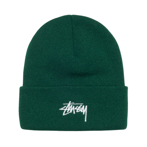 Touca Stussy "Cuff Stock" Verde