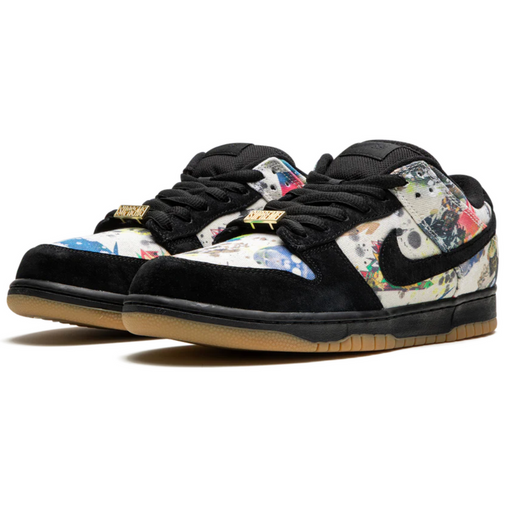 Tênis Nike Dunk Low x Supreme "Rammellzee" Preto