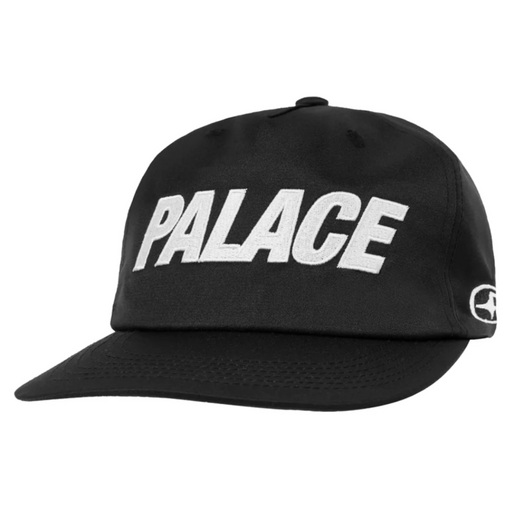 Boné 5-Panel Palace Font Snapback "Black" Preto