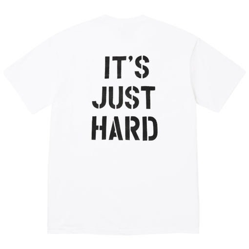 Camiseta Supreme SS26 "Hard" Branco