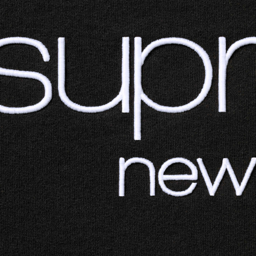 Moletom Supreme SS26 "Classic Logo" Preto
