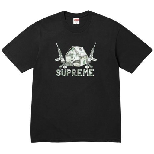 Camiseta Supreme SS26 "Origami" Preto