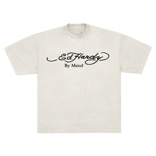 Camiseta Ed Hardy x Matue By Matue "Off-White" Branco