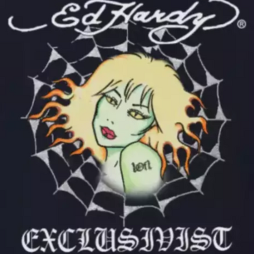 Regata Exclusiviist 1of1 x Ed Hardy "The G1rlnextdoor" Preto