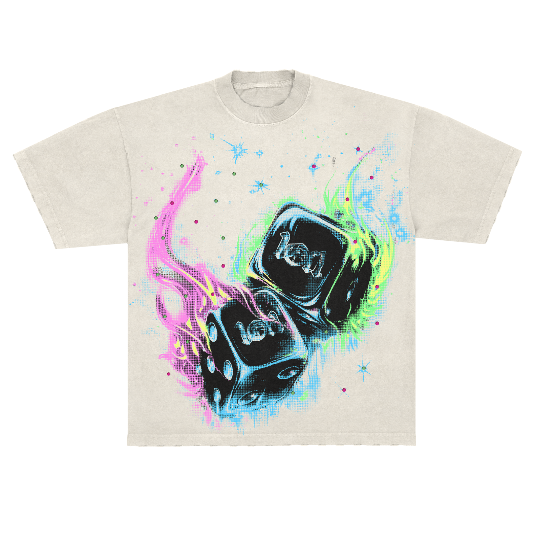 Camiseta Exclusiviist 1of1 H1gh Rollers "Off-White" Bege