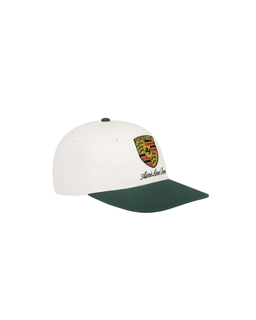 Boné Aimé Leon Dore x Porsche Colorblock Logo "Pristine Multi" Verde/Branco