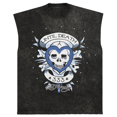 Regata Ed Hardy x Matue Until Death "Grey" Cinza Estonado