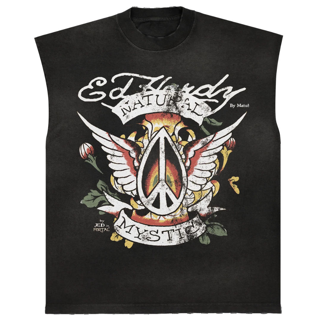 Regata Ed Hardy x Matue Natural Mystic "Black" Preto