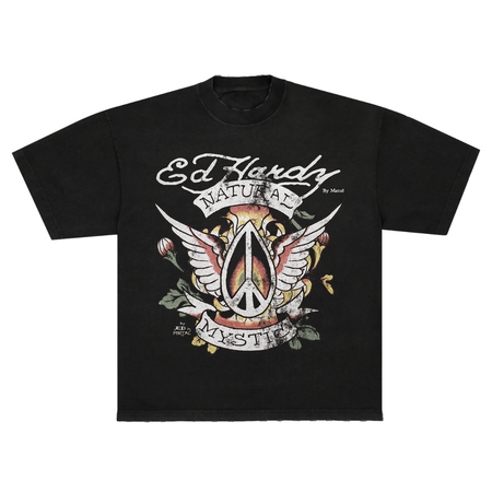 Camiseta Ed Hardy x Matue Natural Mystic "Black" Preto