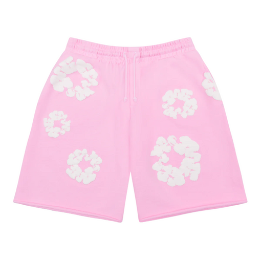 Shorts Denim Tears The Cotton Wreath Sweatshorts "Powder Pink" Rosa