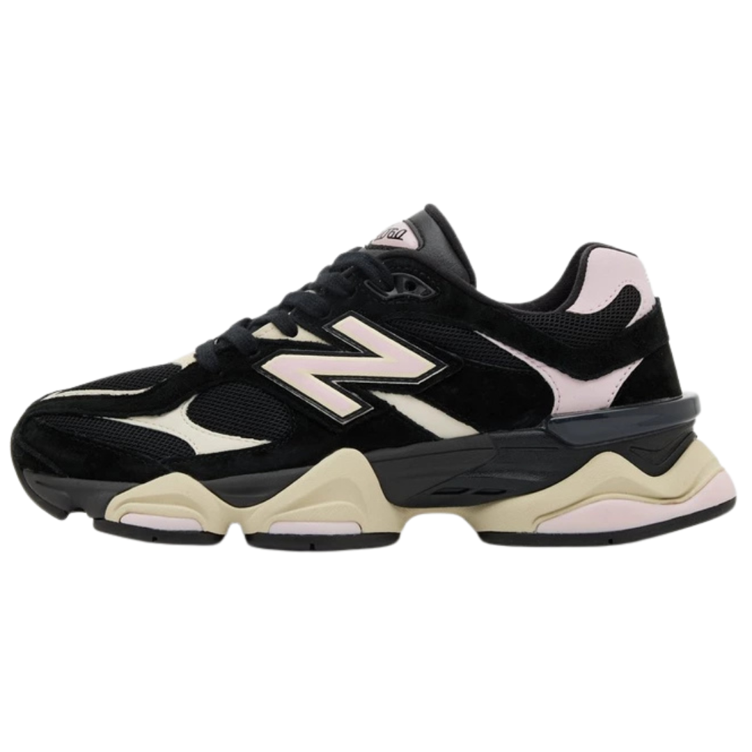 Tênis New Balance 9060 JD Exclusive "Black/Pink/White" Preto/Rosa/Branco