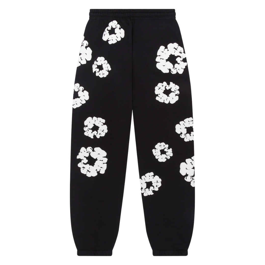 Calça Denim Tears "The Cotton Wreath" Preto