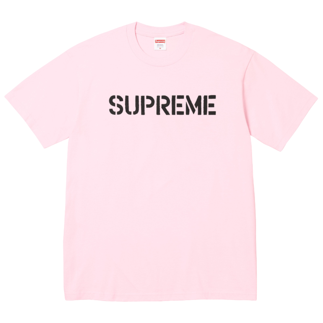 Camiseta Supreme SS26 "Hard" Rosa