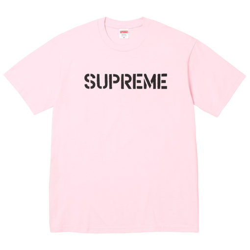 Camiseta Supreme SS26 "Hard" Rosa