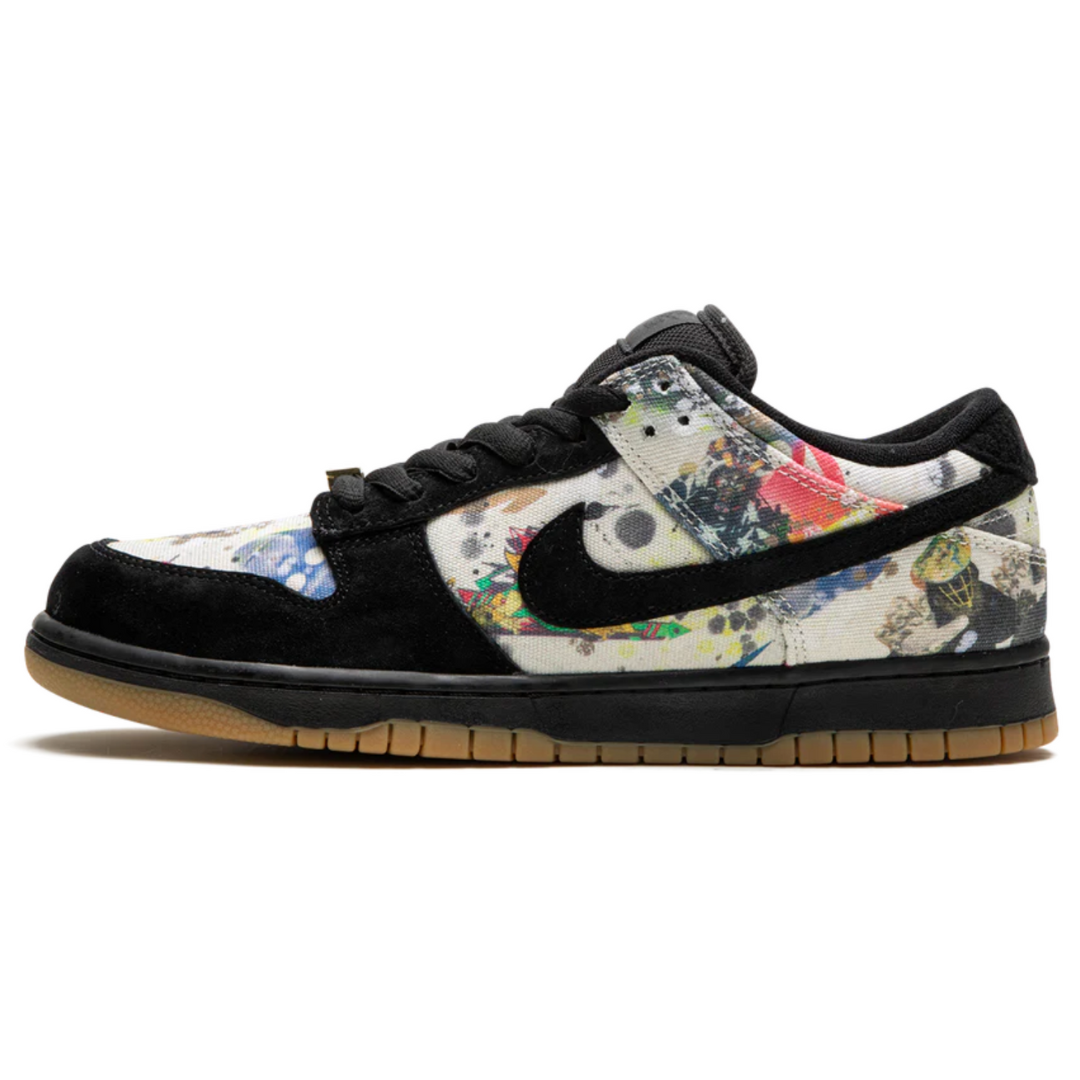 Tênis Nike Dunk Low x Supreme "Rammellzee" Preto