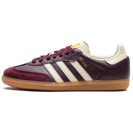 Tênis Adidas Samba OG Wmns "Maroon Gold Metallic" Bordô