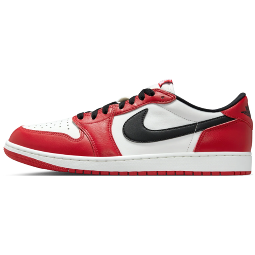 Tênis Nike Air Jordan 1 Retro Low OG "Chicago 2025" Vermelho/Branco/Preto