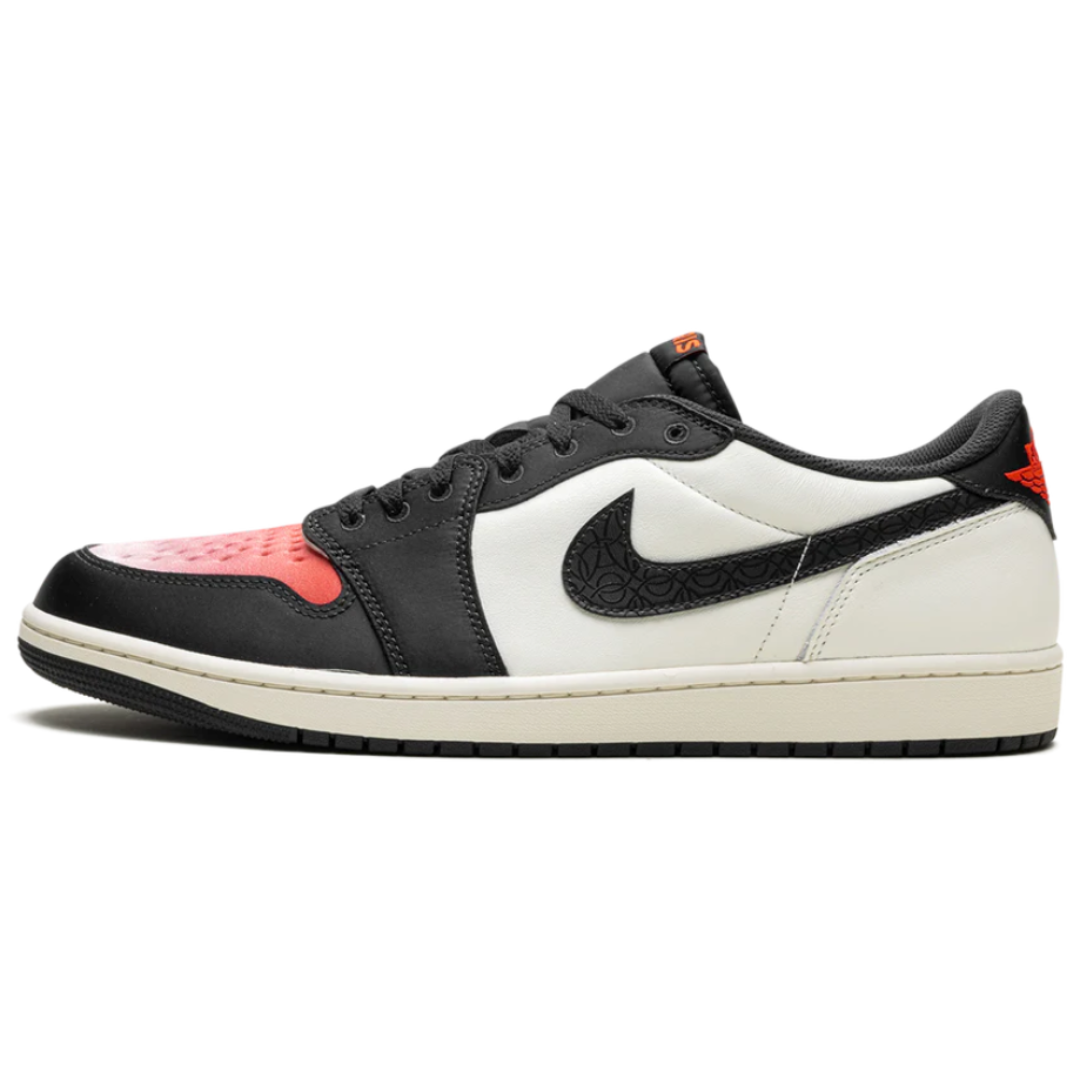 Tênis Nike Air Jordan 1 Retro Low OG x PSG "Paris Saint-Germain" Branco
