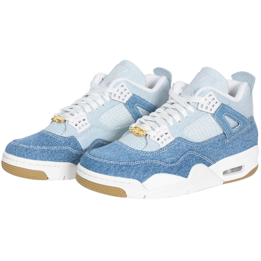 Tênis Nike Air Jordan 4 Retro TEX Wmns "Denim Worn Blue" Azul