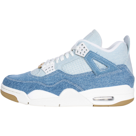 Tênis Nike Air Jordan 4 Retro TEX Wmns "Denim Worn Blue" Azul