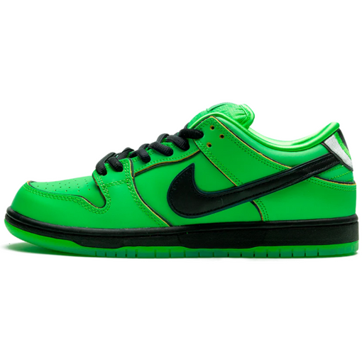 Tênis Nike SB Dunk Low x The Powerpuff Girls "Buttercup" Verde