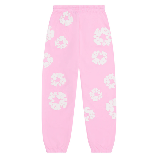 Calça Denim Tears The Cotton Wreath Sweatpants "Powder Pink" Rosa