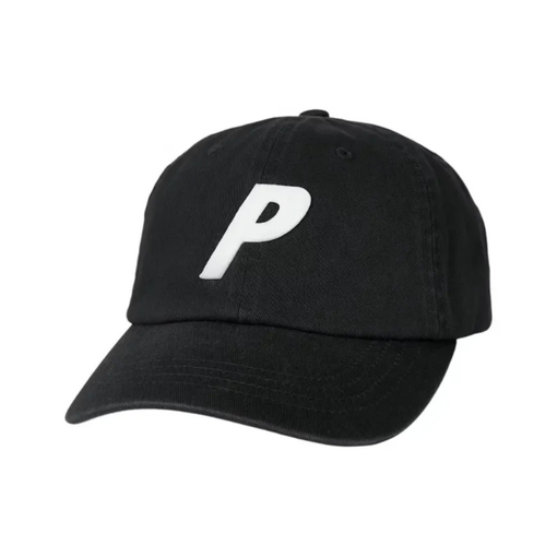 Boné Palace P 6-Panel FW25 "Black" Preto