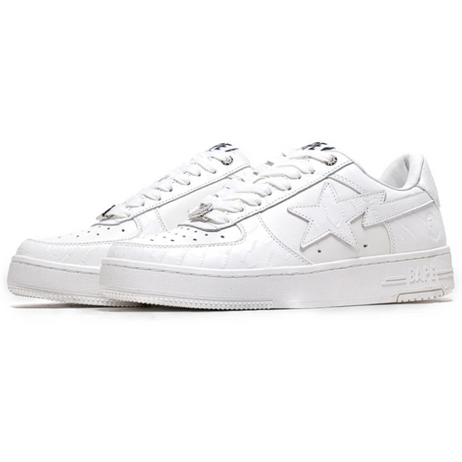 Tênis A Bathing Ape Bape Sta #3 "White" Branco