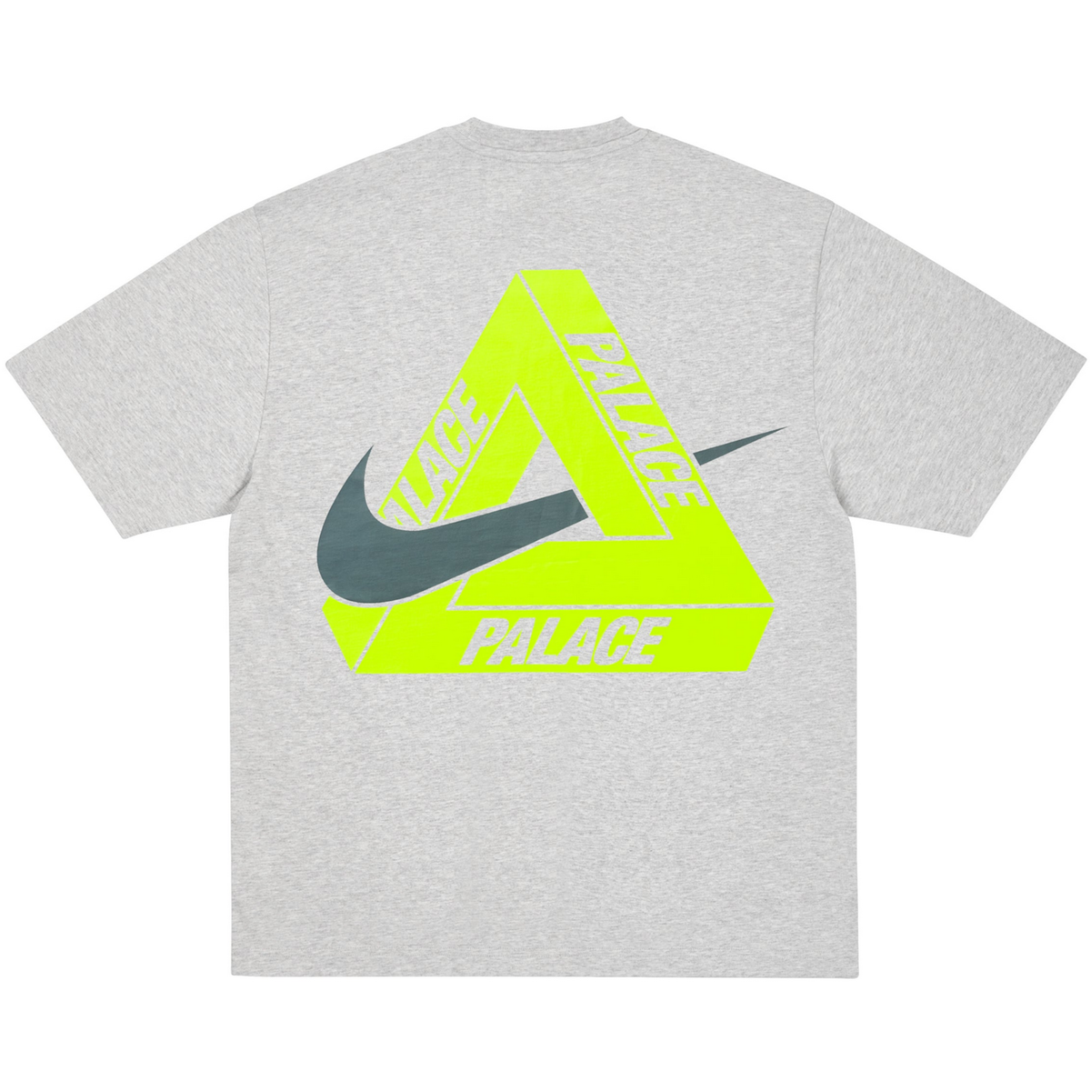 Camiseta Nike x Palace Tri Swoosh "Grey Marl" Cinza
