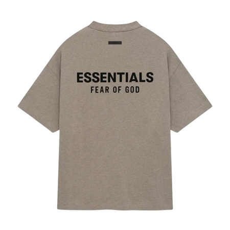 Camiseta Essentials Fear of God Jersey Crewneck T-Shirt "Heather Gray" Cinza
