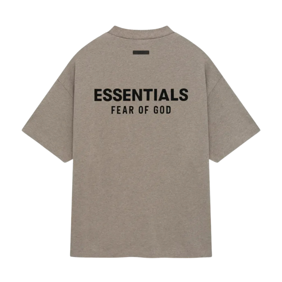 Camiseta Essentials Fear of God Jersey Crewneck T-Shirt "Heather Gray" Cinza